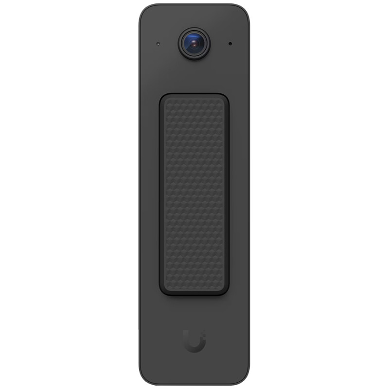 Ubiquiti Doorbell Lite - Compact PoE video doorbell with two-way audio and versatile mounting options, black.