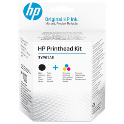 Hewlett-Packard Drukas galvu komplekts HP 3YP61AE Black/Tri-color