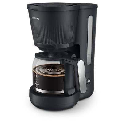 Philips 3000.sērijas pilienu filtra kafijas automāts, melns - HD7411/90