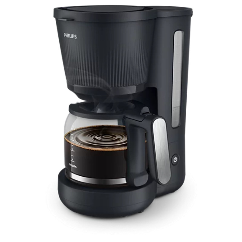 Philips 3000.sērijas pilienu filtra kafijas automāts, melns - HD7411/90