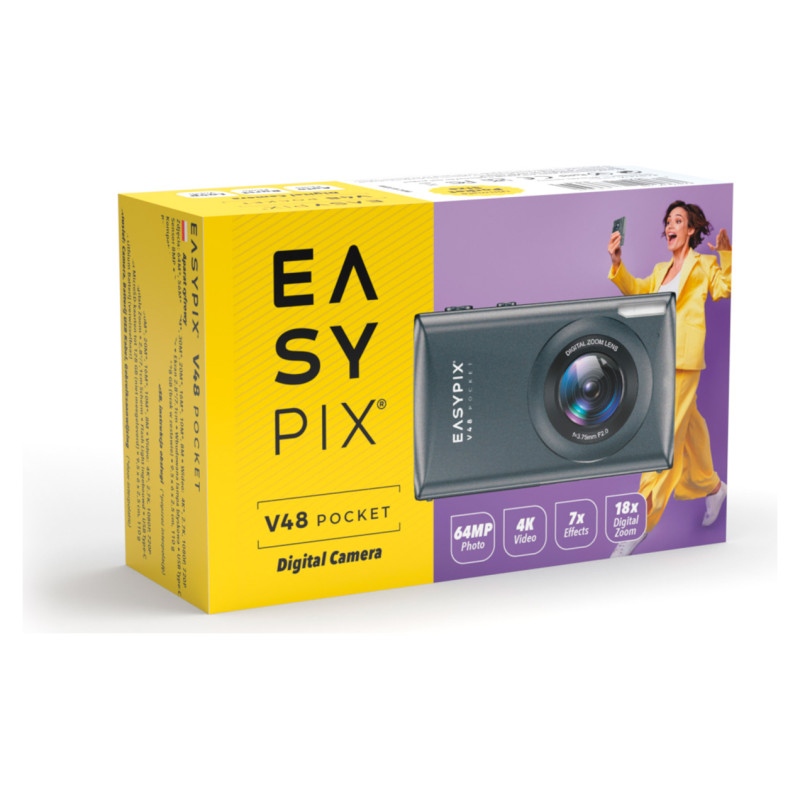 Easypix V48 Pocket Anthrazite