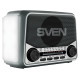 Sven Speaker SVEN SRP-150, gray (3W, Bluetooth, FM/AM/SW, USB, microSD, flashlight, battery)