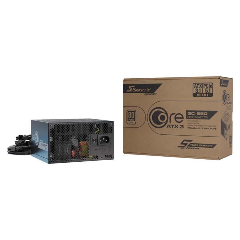 Seasonic Power Supply|SEASONIC|ATX|PC|100 - 240 V|850 W|SRP-CGC851-A5A32SF