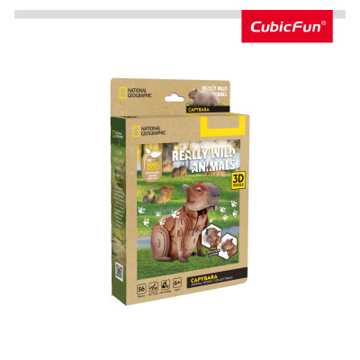 Cubic Fun CUBICFUN NATIONAL GEOGRAPHIC 3D puzle Kapibara