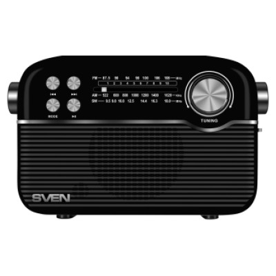 Sven Radio uztvērējs Sven RP-500 Black
