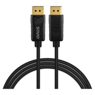 Savio Kabelis SAVIO DisplayPort 1.4 1080P/240Hz 8K/60Hz 2m