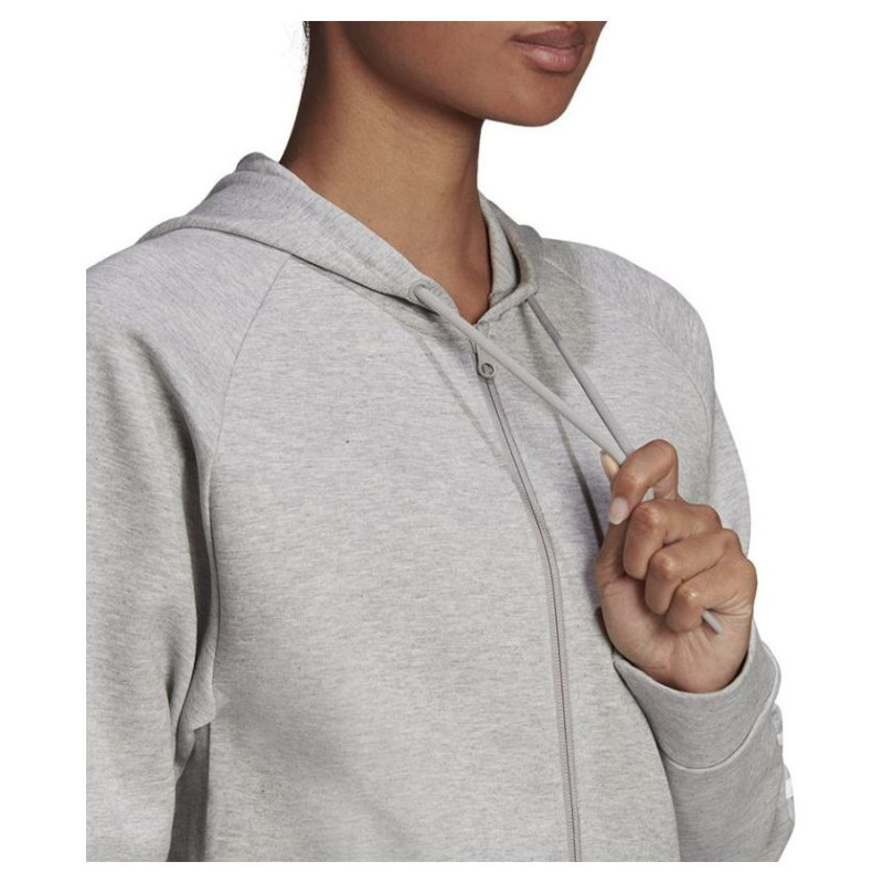 Adidas FI 3 Stripes Full-Zip Reg W H57289 sweatshirt (XS)