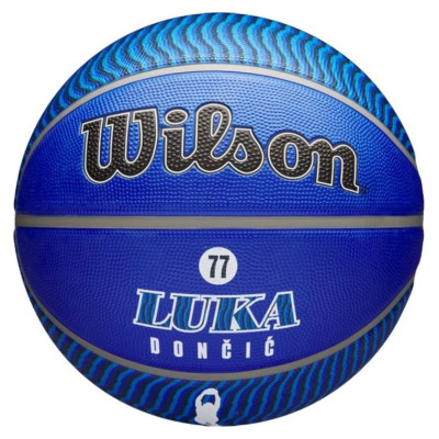 Wilson Ball Wilson NBA Player Icon Luka Doncic Outdoor Ball WZ4006401XB (7)