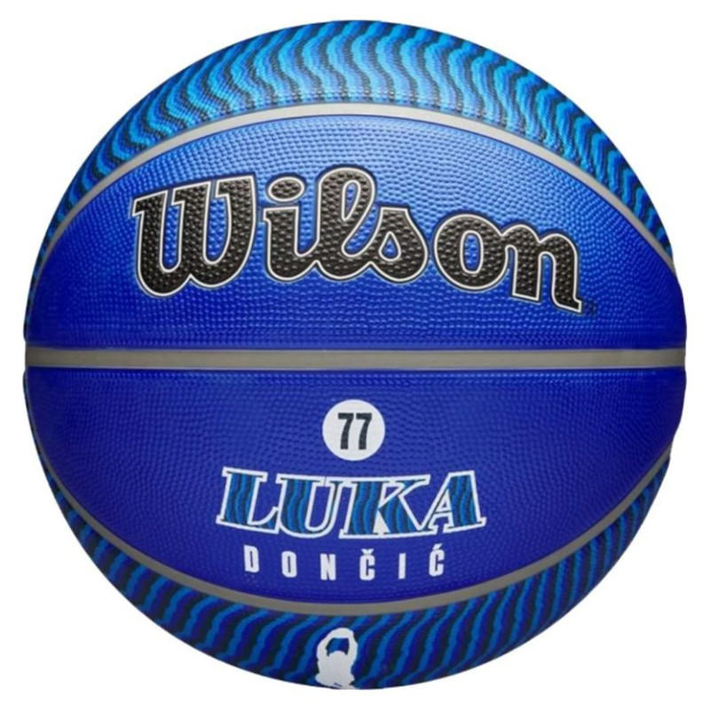 Wilson Ball Wilson NBA Player Icon Luka Doncic Outdoor Ball WZ4006401XB (7)