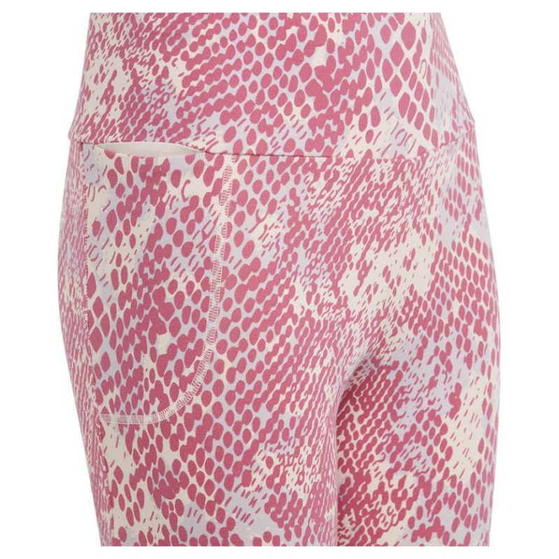 Adidas Pants adidas Essentials Future Icons Allover Print Tights Jr IC0095 (140 cm)