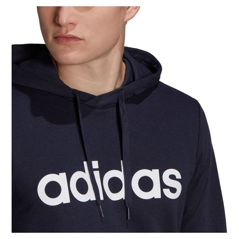 Adidas Essentials French Terry Linear Logo Hoodie M GK9066 (M)