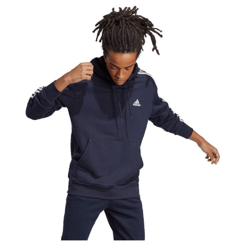 Adidas Essentials French Terry 3-Stripes Hoodie M IC0436 (2XL)