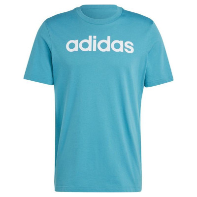 Adidas Essentials Single Jersey Linear Embroidered Logo Tee M IJ8655 (S)