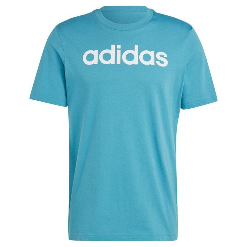 Adidas Essentials Single Jersey Linear Embroidered Logo Tee M IJ8655 (M)