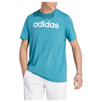 Adidas Essentials Single Jersey Linear Embroidered Logo Tee M IJ8655 (M)