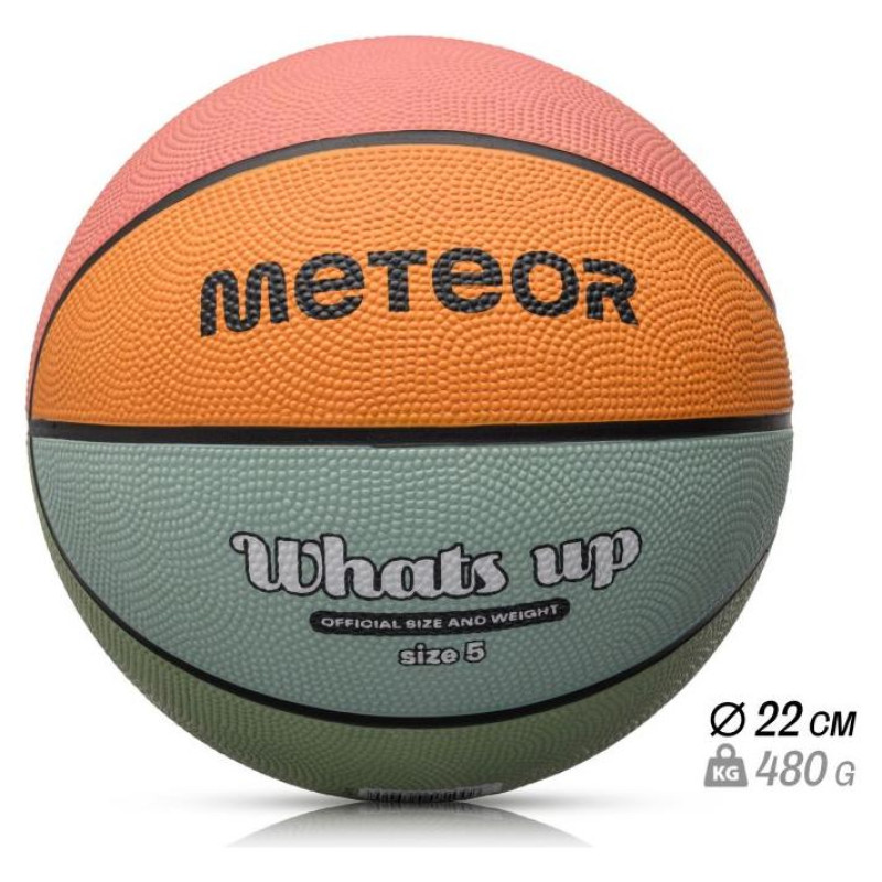 Meteor What's up 5 basketball ball 16795 size 5 (uniw)