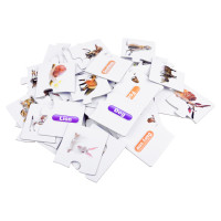 Jokomisiada Puzle-dzīvnieki angļu valodā ZA3863