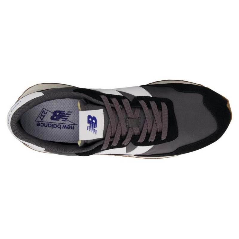 New Balance Men's Sneakers Suede Leather Black (MS237GA) (41.5)