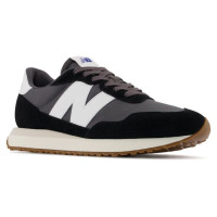 New Balance Men's Sneakers Suede Leather Black (MS237GA) (41.5)