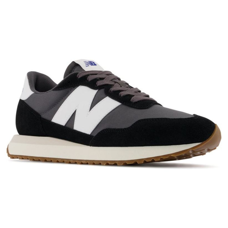 New Balance Men's Sneakers Suede Leather Black (MS237GA) (41.5)