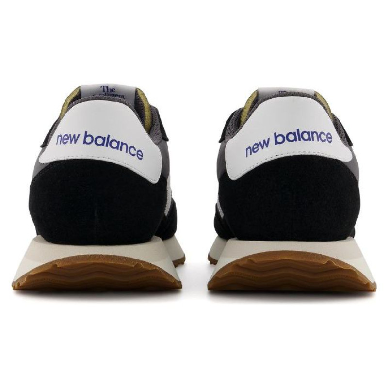 New Balance Men's Sneakers Suede Leather Black (MS237GA) (41.5)