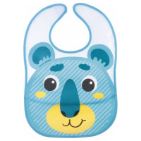 Canpol Babies Priekšautiņš "Hello Little" PVH ar kabatu Canpol 9/232 turkus