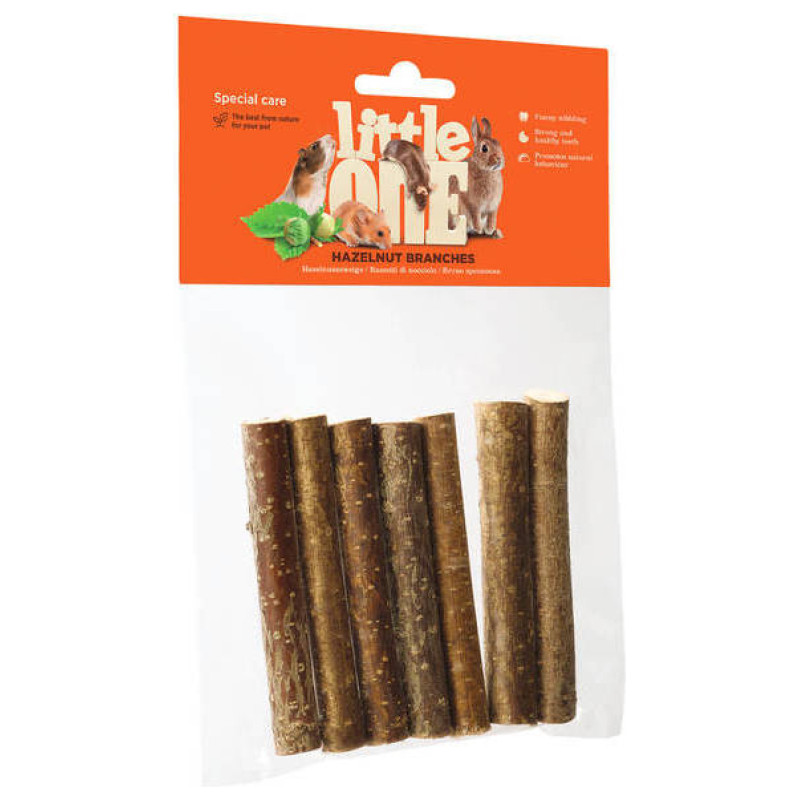 Mealberry Little One snack "Nibble hazelnut branches" 7 gb. - lazdu riekstu zari