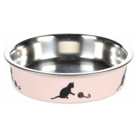 Flamingo metāla bļoda kaķiem BELLA rozā  11,5cm 160 ml