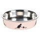 Flamingo metāla bļoda kaķiem BELLA rozā  11,5cm 160 ml