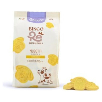 Record BiscoRe Musotti dog biscuits 400 g - papildbarība suņiem