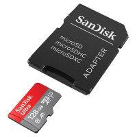Sandisk MEMORY MICRO SDXC 128GB UHS-I/W/A SDSQUAB-128G-GN6MA SANDISK