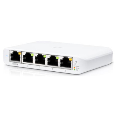 Ubiquiti Switch|UBIQUITI|USW-Flex-Mini|5x10Base-T / 100Base-TX / 1000Base-T|1xRJ45|1|PoE ports 1|USW-FLEX-MINI