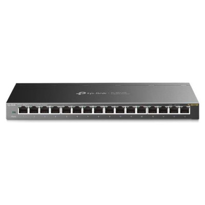 Tp-Link Switch|TP-LINK|Desktop/pedestal|16x10Base-T / 100Base-TX / 1000Base-T|TL-SG116E