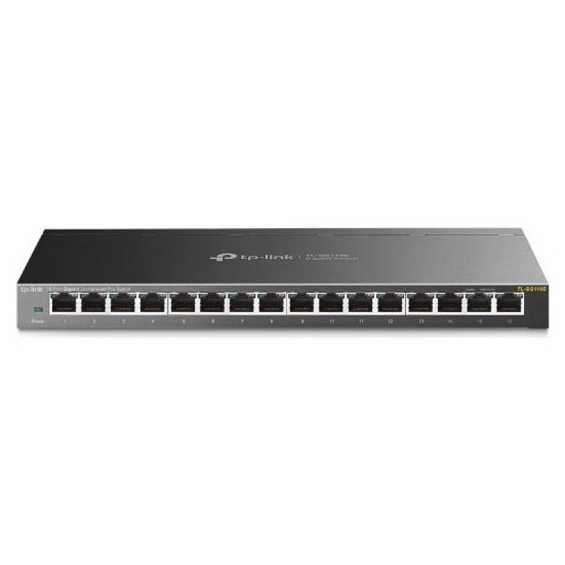 Tp-Link Switch|TP-LINK|Desktop/pedestal|16x10Base-T / 100Base-TX / 1000Base-T|TL-SG116E