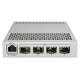 Mikrotik Switch|MIKROTIK|1x10Base-T / 100Base-TX / 1000Base-T|4xSFP+|PoE ports 1|CRS305-1G-4S+IN