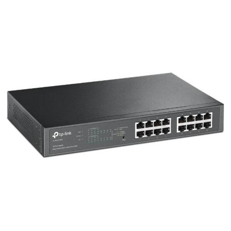 Tp-Link Switch|TP-LINK|Desktop/pedestal|16x10Base-T / 100Base-TX / 1000Base-T|PoE+ ports 8|TL-SG1016PE