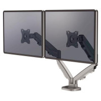 Fellowes MONITOR ACC ARM DUAL EPPA/SILVER 9683301 FELLOWES