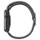 Uniq Aspen Braided Strap for Apple Watch 1/2/3/4/5/6/7/8/SE/SE2 40/38/41mm - Gray
