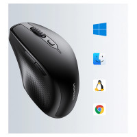 Ugreen ergonomic wireless computer mouse black (MU101)