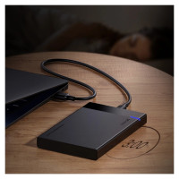 Ugreen adapter enclosure for SATA 2.5'' 6TB drive USB-C 3.0 black (US221)