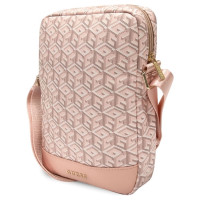 Guess Bag GUTB10HGCFSEP 10" pink/pink GCube Stripe Tablet Bag