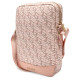 Guess Bag GUTB10HGCFSEP 10" pink/pink GCube Stripe Tablet Bag