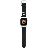 Karl Lagerfeld 3D Rubber Karl Head strap for Apple Watch 42/44/45/49mm - black