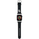 Karl Lagerfeld 3D Rubber Karl Head strap for Apple Watch 42/44/45/49mm - black