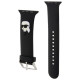 Karl Lagerfeld 3D Rubber Karl Head strap for Apple Watch 42/44/45/49mm - black