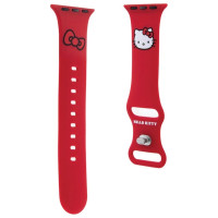 Hello Kitty Silicone Kitty Head strap for Apple Watch 38/40/41mm - red
