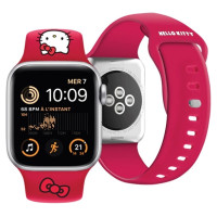 Hello Kitty Silicone Kitty Head strap for Apple Watch 38/40/41mm - red