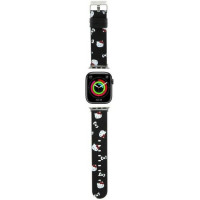 Hello Kitty Heads & Bows Pattern Strap for Apple Watch 38/40/41mm - Black