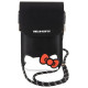 Hello Kitty Leather Hiding Kitty Cord bag - black
