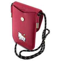 Hello Kitty Leather Daydreaming Cord bag - pink